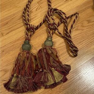 Curtain Tie Back Rope Tassels